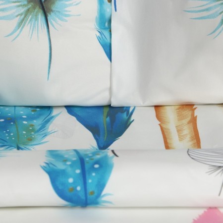 Bed linen saving and I euro "feathers" 200x215 cm, 200x215 cm, 70x70 cm-2 pcs, polysatin, 80 g/m²-3