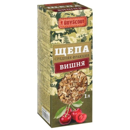 Smoking chips "Cherry", 1l / 250 g
