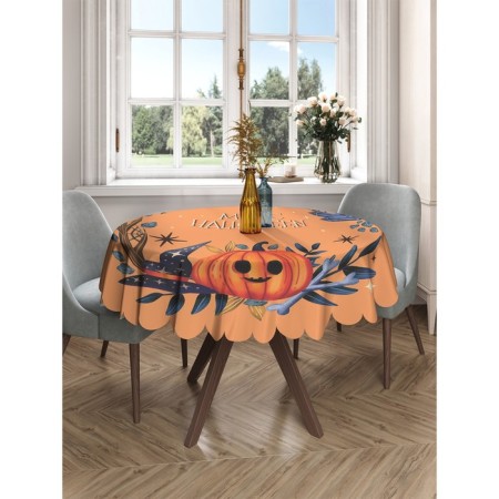 The tablecloth “Magic Halloween”, Round, Saten, D = 150 cm-2