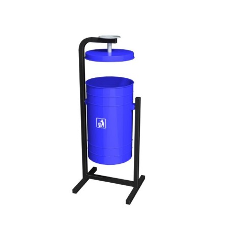 Urna 24 L "Pearl", blue color