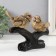 Polystone souvenir "Two golden birds on a branch" 20x6x14 cm