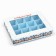 Folding box under 12 sweets "Snow Town", 14.4 x 18.4 x 3.8 cm, New Year