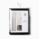 The curtain in the bathroom Ethel in strip is black, 180*200 cm, 80g/m2, 100% p/e