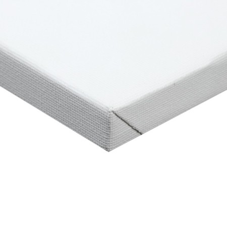 Canvas on the subframe, cotton 100%, 18 x 24 x 1.8 cm, acrylic soil, fine -grained, 280 g/m²-4