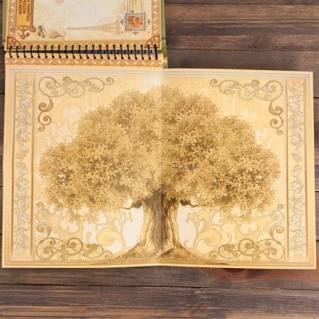 The genealogy book "Family Chronicle", 30 sheets, 24.5 x 29.2 cm-15