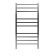 Terminus electric heated towel rail "Vatican" P10, 500x1050 mm, chrome