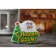 Plastic form "Happy New Year, a ball with a Christmas tree" 1.5x9 cm