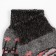 Male woolen socks "Santa Claus", gray color, size 29