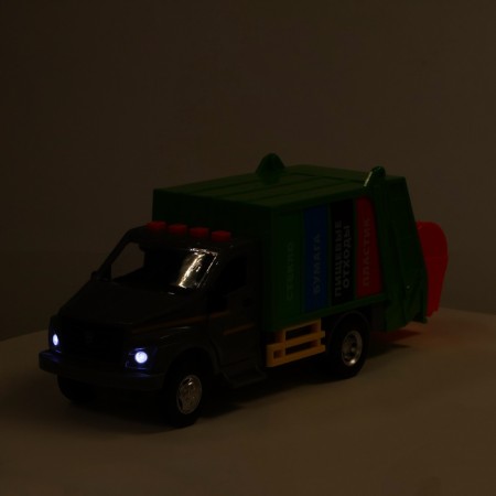 Machine - Grass truck "Lawn Next" 22 cm, inertia, light, sound-8