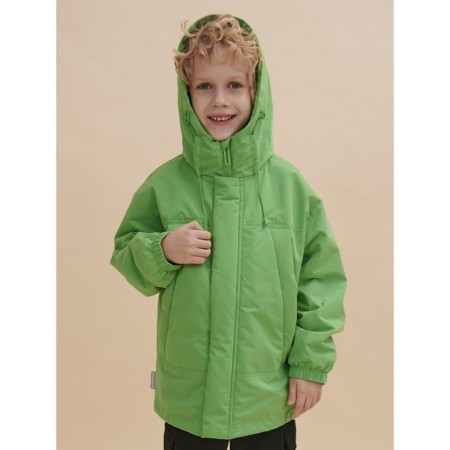 Windbreaker for boys, height 116 cm, apple color-3