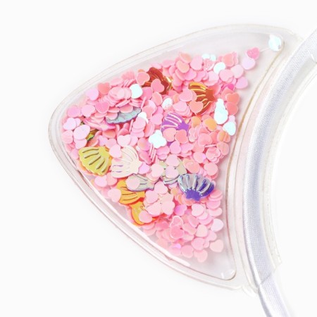 Hair rim with the shaker “Time to embody dreams” 13.5 x 15 cm-5
