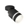 AMBRELLA LIGHT, TECHNO, XM8111004, Black Sand Black Class Acrylic.