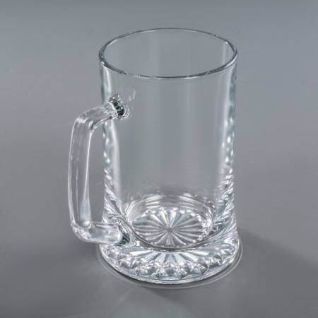 Set of glass mugs for beer PUB, 670 ml, 2 pcs-1