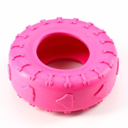 Chewing toy for dogs "Shine" 9 cm, pink-2