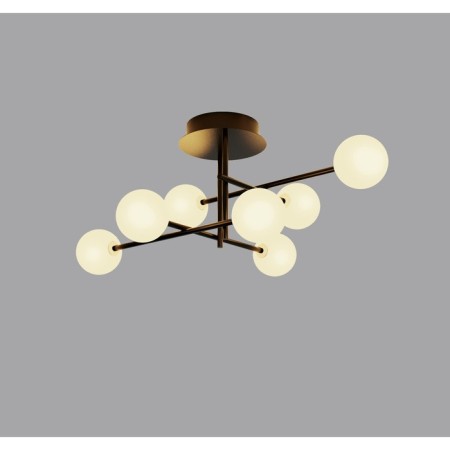 Ceiling chandelier Mantra Cellar, G4, 7x5W, 690x515x280 mm, black color-1