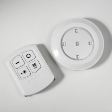 Nightlight with PDU 16043/1 LED from batteries 3AAA white 9x9x2 cm Risalux