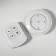 Nightlight with PDU 16043/1 LED from batteries 3AAA white 9x9x2 cm Risalux