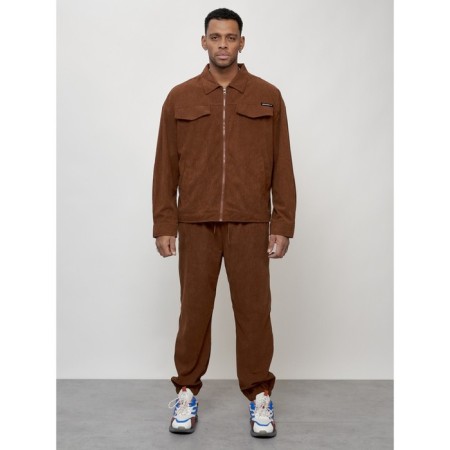 Sports suit men's, size 52, brown color