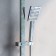 Shower system IDDIS BILD, with the upper leaf, chrome