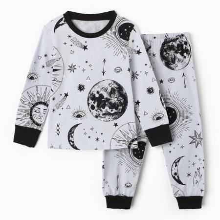 PAZHAMA Children's KAFTAN "MOON", R.30 (98-104)-4