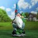 Garden Figure "Dwarf Perenvex with Carrots" 45x20cm