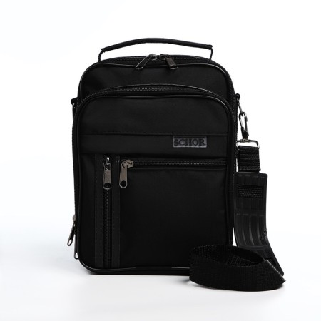 Male bag, black color-1