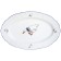 Oval Bernadotte dish, Geese decor, 39 cm