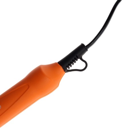 The curling iron Luazon LW-15, 12 W, aluminum coating, D = 16 mm, 180 ° C, orange-3