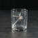 A glass "impenetrable. Za Victory", with a bullet, for whiskey, 250 ml