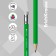 Chernographic pencil with Erichkrause "Classic 101", HB, Grifel D = 2.2 mm, plastic, hexagonal in the box, mix