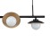 Suspended Indigo lamp, 10015/4P Black. 4x5W, G9, 660x160x357/1680 mm, white matte color