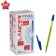 Ballic handle Office Style 820, node 0.7 mm, blue ink, green chameleon case