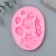 Mold Silicon "Bukashka" 6 items 10x7.5x1.5 cm