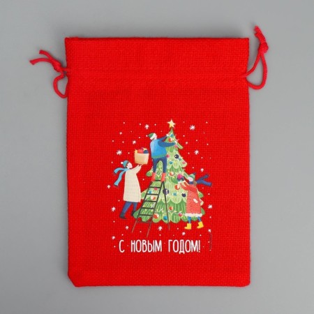 A bag of thermonacle "Care", 13 x18 cm +/- 1.5 cm, New Year-5