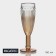A glass of champagne "Bosphorus", 180 ml, 7 × 20 cm, color gradient Gold