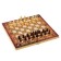 Board game 3 in 1 "Patterns": backgammon, checkers, chess, 29 x 29 cm