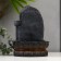 The desktop fountain from the network, backlight "Buddha" gray marble 30x20.5x20.5 cm
