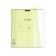 Notebook 12 sheets in the Erichkrause Coverpro Neon Classic, plastic cover, offset block, whiteness 100%, yellow