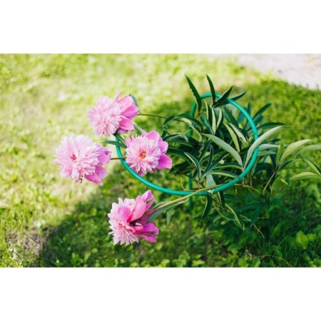 Builder for flowers, d = 40 cm, h = 80 cm, leg d = 1 cm, metal, green-2