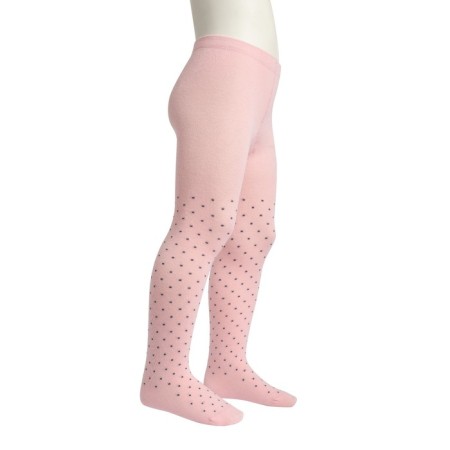 Колготки детские OMSA kids Collant 12Р31-2 горох Rosa, размер 128-134-3