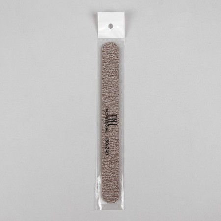 File - emery, abrasiveness 180/240, 18 cm, brown color-2