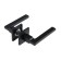 Separate handle Lockland 007 BL, black color