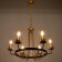 Chandelier 1757/6 E14 40W black and gold 67x67x47 cm Bayerlux