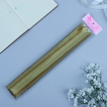 Бант-бабочка No5, золотистый-2