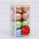 Set of balls plastic D-4 cm, 16 pcs "Astrid leaf" mix