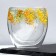 A glass with double walls "Tender Mimosa", 250 ml