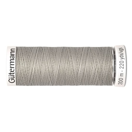 SEW-HALL thread for all materials, 200 m, 748277 (118 Gray Cream)