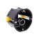 Installation box Luazon Lighting, 68x45 mm, IP20, for hollow walls, black