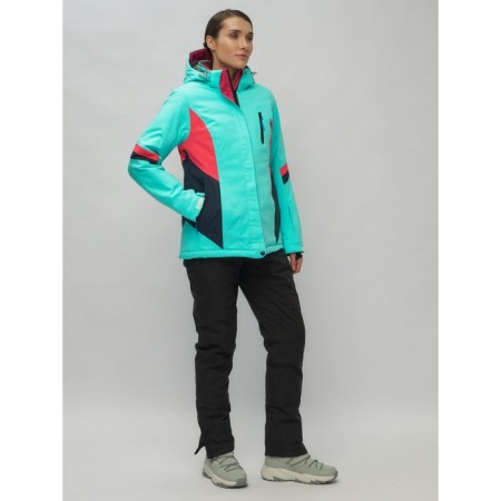 Ski suit, size 42, turquoise color-10