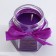 Candle in the jar "Blave with happiness", aroma of blackberry, 6.5 x 5.5 x 5.5 cm